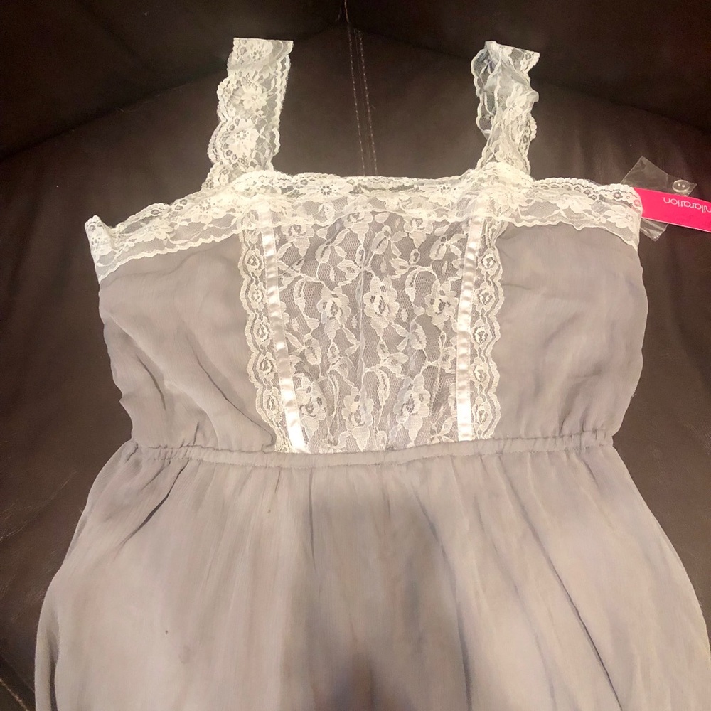 Grey lace Sundress brand new